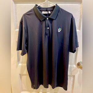 Devereux Black Golf Polo